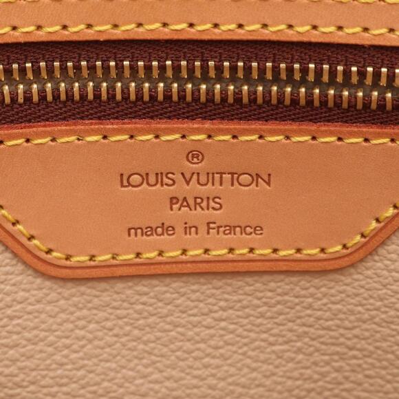 LOUIS VUITTON Brown Monogram Leather Pouch - Picture 5 of 11